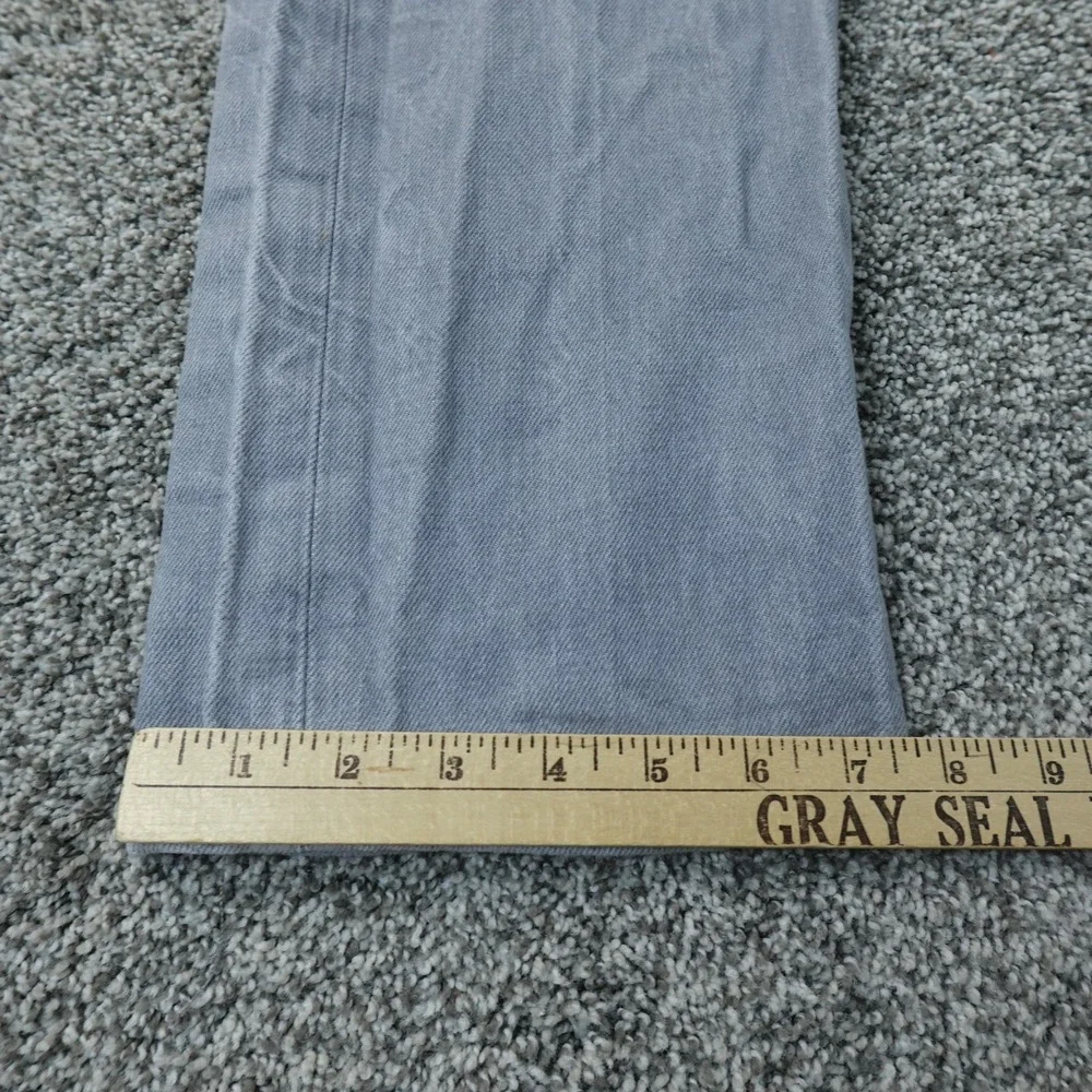 Levis Jeans Mens 32X30 Black Gray Denim Pants‎ 501 Button Fly Straight Western